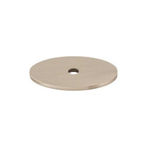 Oval Backplate Medium 1 1/2" - Brushed Satin Nickel