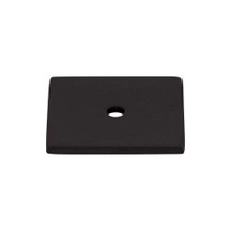 Square Backplate 1 1/4" - Flat Black