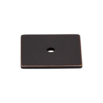 Square Backplate 1 1/4" - Tuscan Bronze