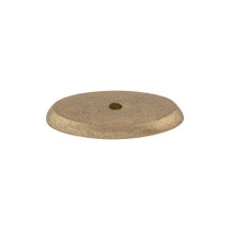Aspen Oval Backplate 1 3/4" - Light Bronze