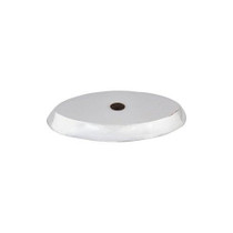 Aspen II Oval Backplate 1 1/2" - Polished Chrome