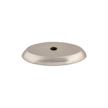 Aspen II Oval Backplate 1 1/2" - Brushed Satin Nickel