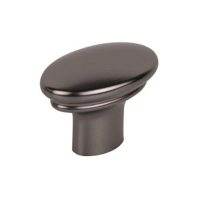 Julian Oval Knob 1 3/8" - Ash Gray