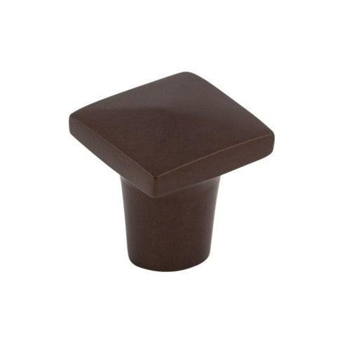 Aspen Square Knob 3/4" - Mahogany Bronze