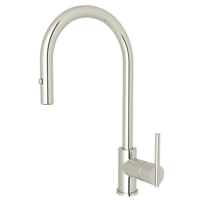 Pirellone Pull-Down Kitchen Faucet Polished Nickel