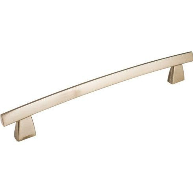 Arched Appliance Pull 12" (c-c) - Brushed Satin Nickel