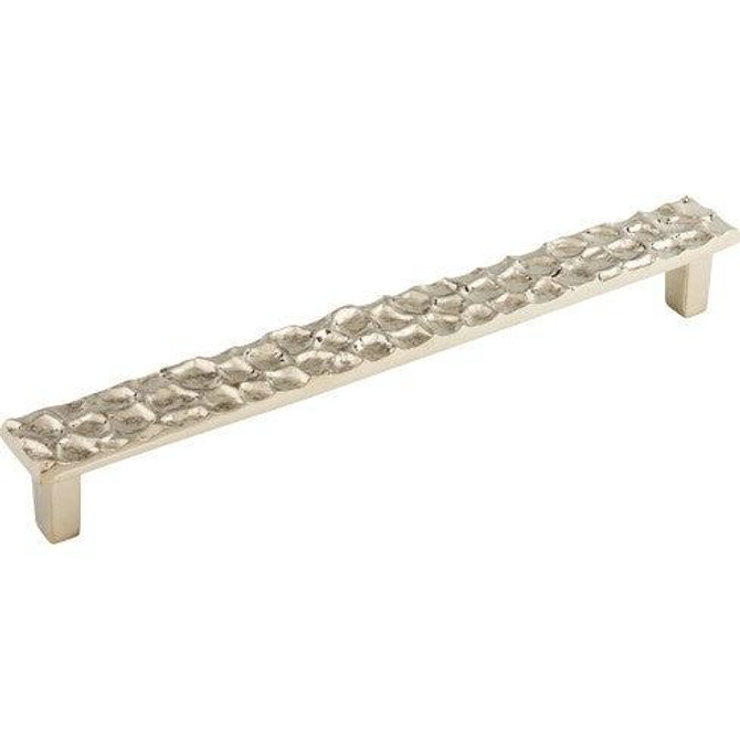 Cobblestone Pull 8 13/16" (c-c) - Polished Nickel