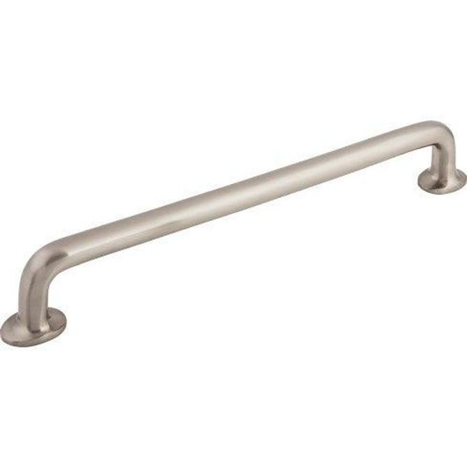 Aspen II Rounded Pull 12" (c-c) - Brushed Satin Nickel