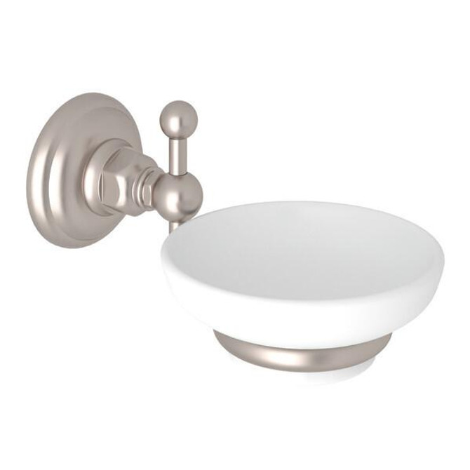 Wall Mount Soap Dish Satin Nickel