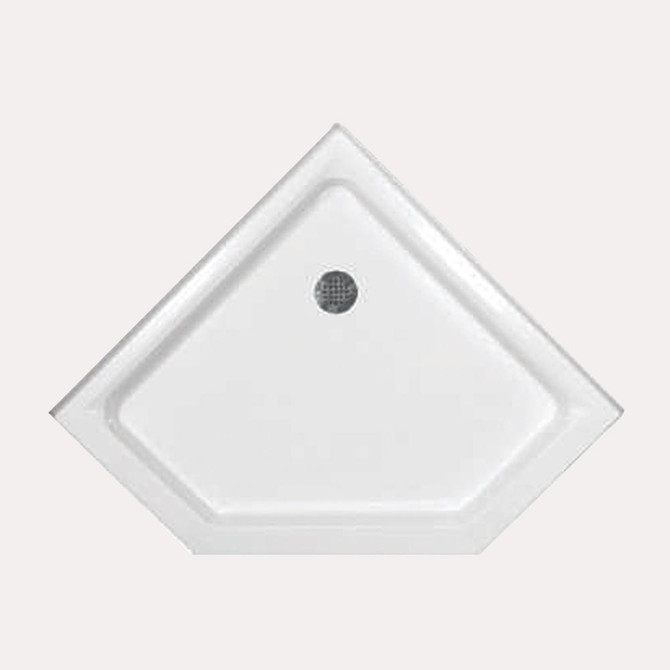 SHOWER PAN AC 4242 NEO ANGLE - WHITE