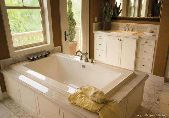 ANGEL 6642 AC TUB ONLY-WHITE