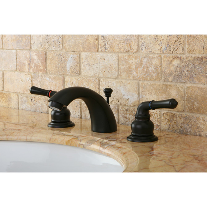 Kingston Brass KB955 Magellan Mini-Widespread Bathroom Faucet, Oil Rubbed Bronze