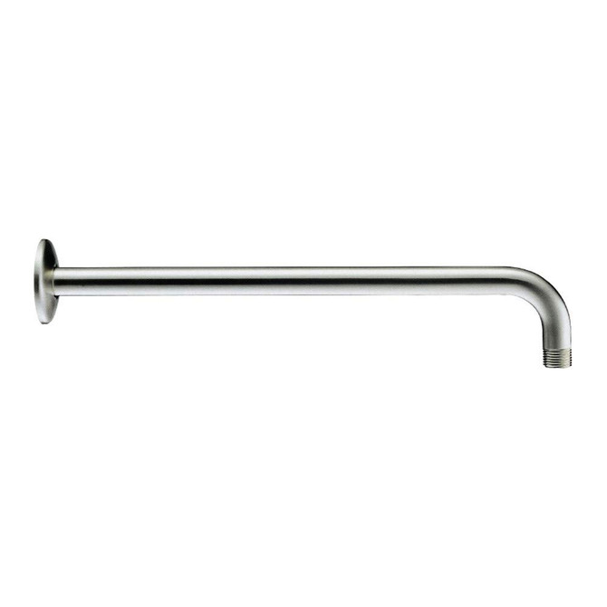 15" Right Angle Showerarm w/ Escutcheon Brushed Nickel