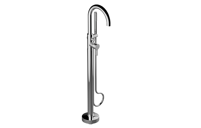 Terra Floor-Mounted Tub Filler - Trim Only