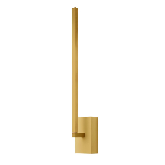 KUZCO Lighting WS25118-BG Pandora - 15W LED Wall Sconce-21 Inches Tall and 4.63 Inches Wide, Finish Color: Brushed Gold