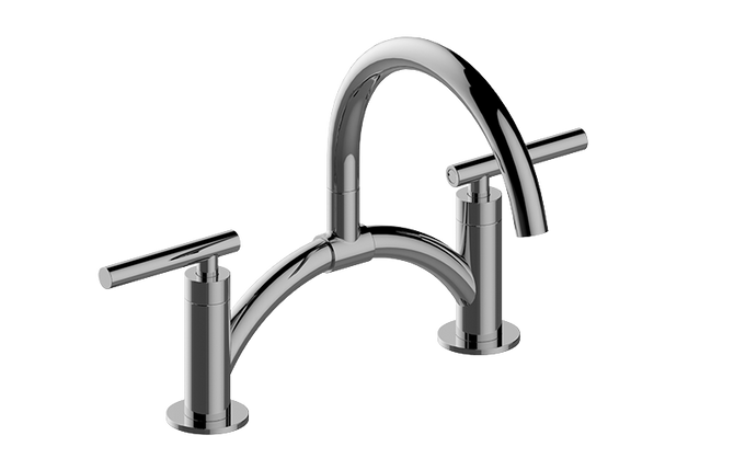 GRAFF G-5890-LM49-PC Bridge Bar/Prep Faucet