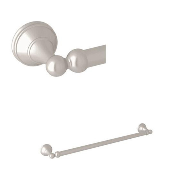 Georgian Era 20" Towel Bar Satin Nickel