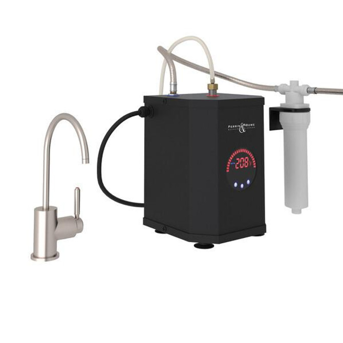 Lux Hot Water Dispenser, Tank And Filter Kit Satin Nickel