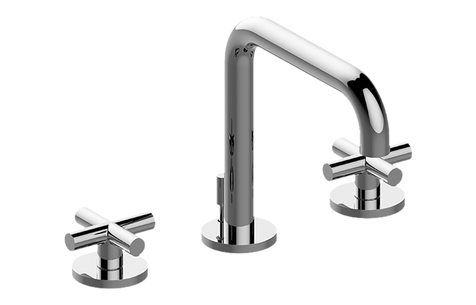 GRAFF G-6711-C17B-PB Terra Widespread Lavatory Faucet w/Cross Handle