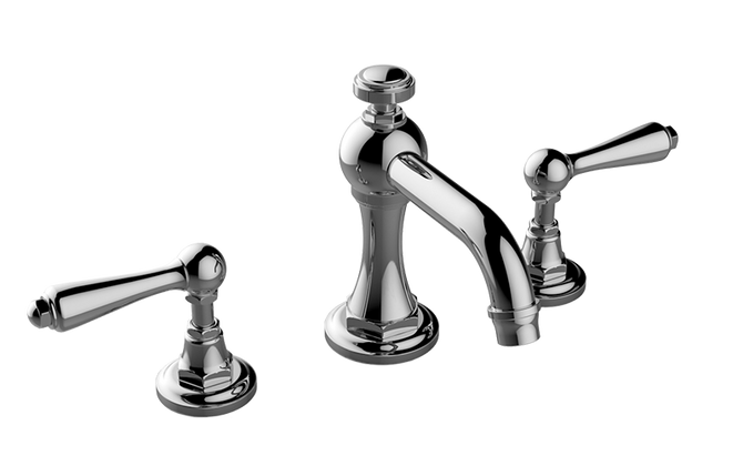 GRAFF G-6910-LM48B-BB Camden Widespread Lavatory Faucet w/Lever Handle