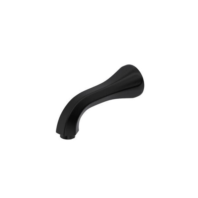 Palladian® Wall Mount Tub Spout Matte Black