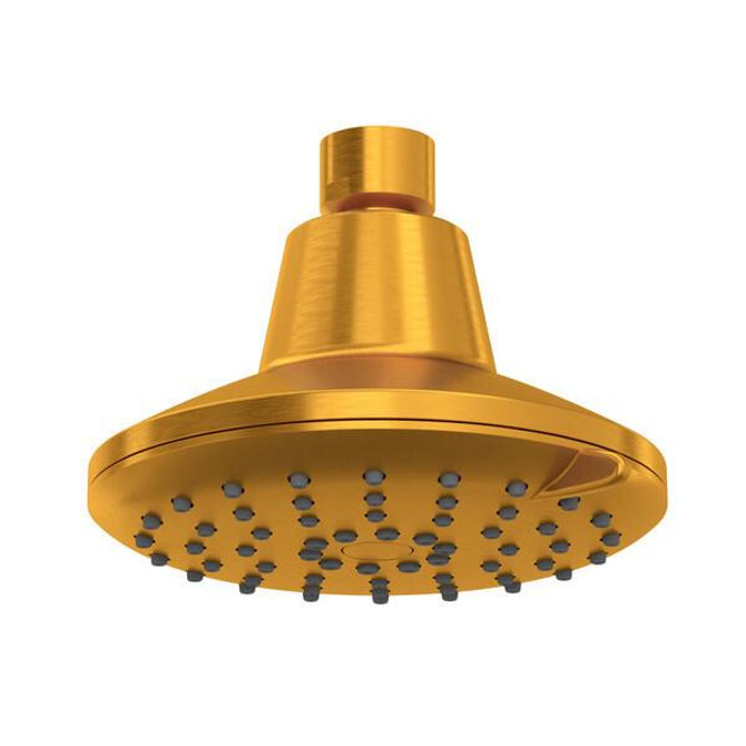 5" 3-Function Showerhead Satin Gold