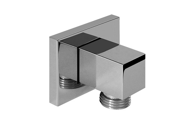 GRAFF G-8633-PC Contemporary Square Wall Supply Elbow