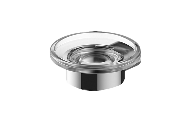 GRAFF G-9401-PC Phase/Terra Soap Dish and Holder