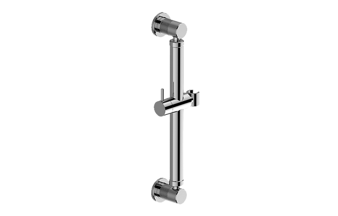 GRAFF G-9562-PC Round Grab Bar - 16" w/handshower holder