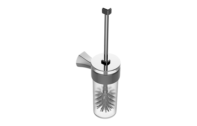 GRAFF G-9610-RG Finezza DUE Toilet Brush Set