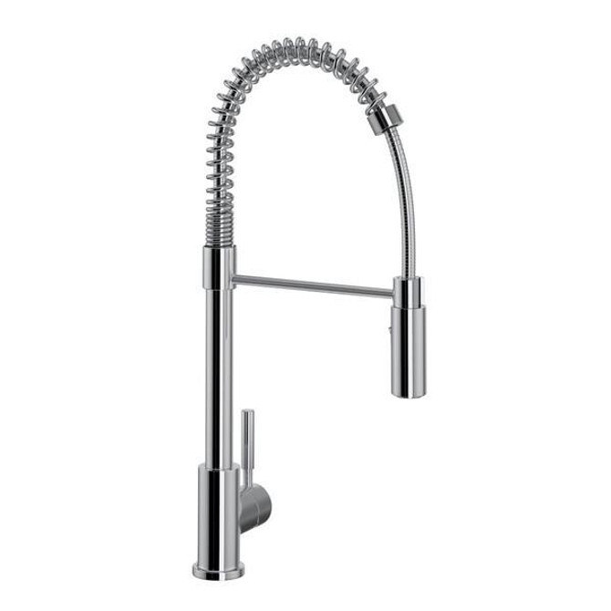 Lux Pre-Rinse Pull-Down Kitchen Faucet Polished Chrome