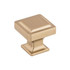 Ascendra Knob 1 1/4" - Honey Bronze