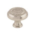 Ribbon Knob 1 1/8" - Brushed Satin Nickel