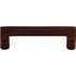 Aspen Flat Sided Pull 4" (c-c) - Mahogany Bronze