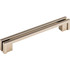 Flat Rail Pull 5" (c-c) - Polished Nickel