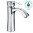 Rhythm Series Single Hole Single-Handle Mid-Arc Bathroom Faucet in Polished Chrome