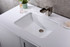 Pegasus Series 21 in. Ceramic Undermount Sink Basin in White