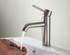 Valle Single Hole Single Handle Bathroom Faucet in Brushed Nickel