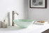 Sonata Series Deco-Glass Vessel Sink in Lustrous Light Green