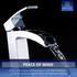 Key Series Single Hole Single-Handle Vessel Bathroom Faucet in Polished Chrome