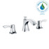 Sonata Series 8 in. Widespread 2-Handle Mid-Arc Bathroom Faucet in Polished Chrome