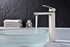 Enti Series Single Hole Single-Handle Vessel Bathroom Faucet in Brushed Nickel
