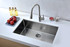 Vanguard Undermount Stainless Steel 32 in. 0-Hole Single Bowl Kitchen Sink in Brushed Satin