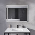 ANZZI 32-in. x 40-in. LED Front Lighting Bathroom Mirror with Defogger