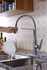 Accent Single Handle Pull-Down Sprayer Kitchen Faucet in Polished Chrome