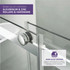 ANZZI Series 48 in. x 76 in. Frameless Sliding Shower Door with Handle in Chrome