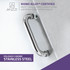 Anzzi 5 ft. Acrylic Right Drain Rectangle Tub in White With 60 in. x 62 in. Frameless Sliding Tub Door in Polished Chrome