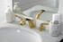 Kingston Brass KB962B Widespread Bathroom Faucet, Polished Brass
