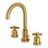 Fauceture FSC8923ZX Millennium Widespread Bathroom Faucet, Brushed Brass