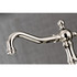 Kingston Brass KS1976TX 8 in. Widespread Bathroom Faucet, Polished Nickel